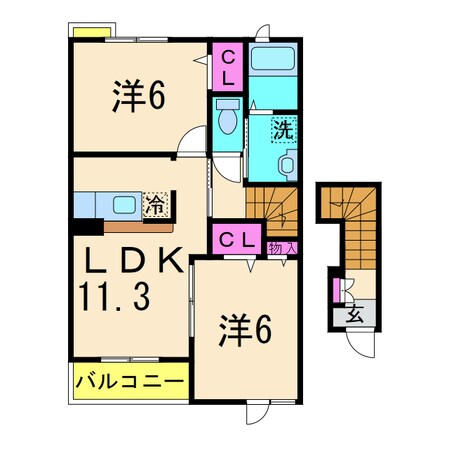 サザン・ヒルの物件間取画像